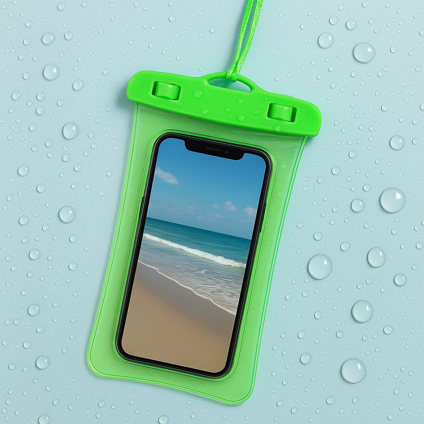 Pouch Cover Mobile Water Protector (1 Pc / Mix Color)