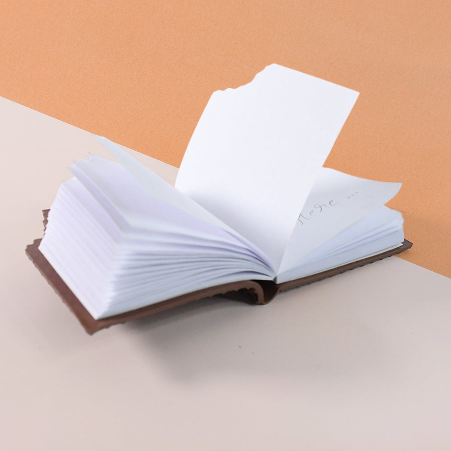 Chocolate Diary Notebooks Original Chocolate Smell Writing Practice Book Early Learning Copybook Premium Chocolate Book ( 1Pc Book )