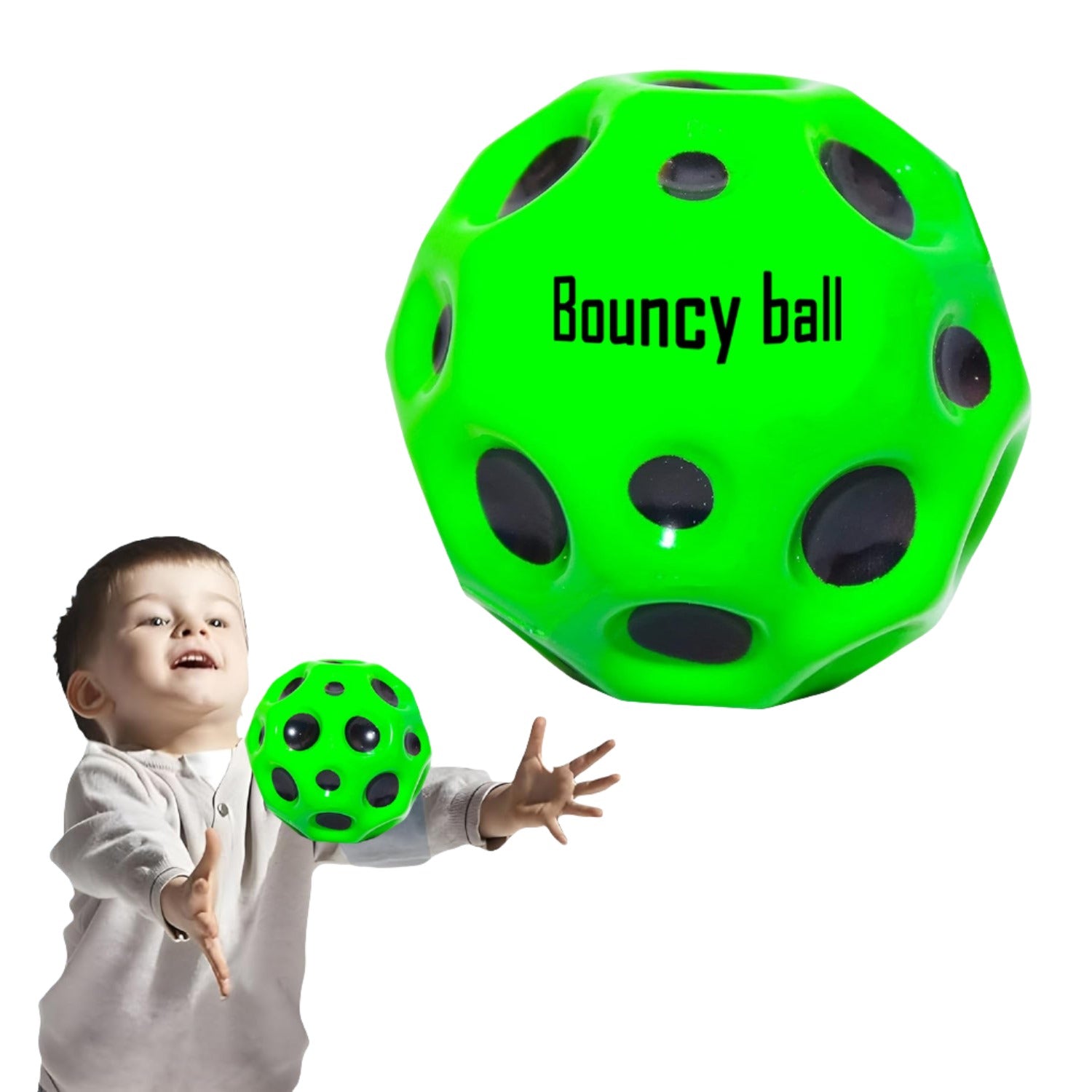 Rubber Super Bouncy Coral Star Anti Stress Ball Multicolor (1 Pc) - Image 5