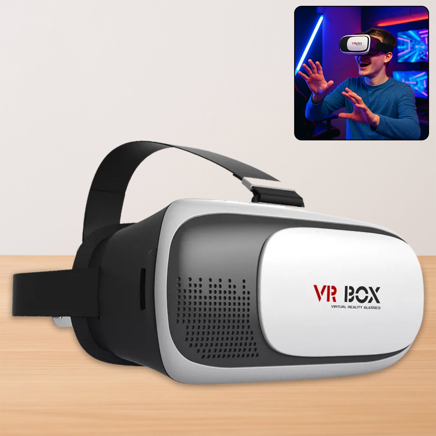3D VR Box Virtual Reality Glasses