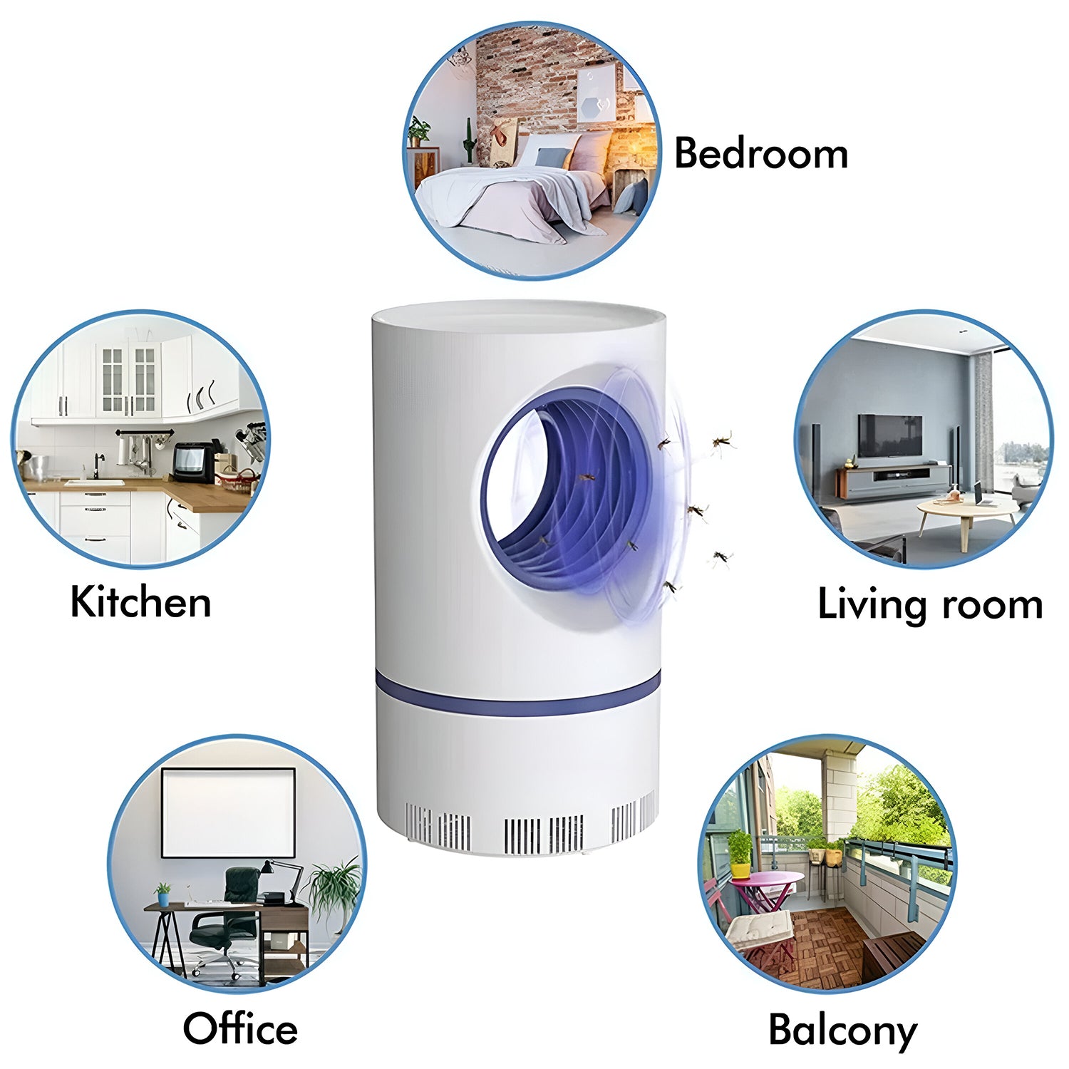 LED Electric Mosquito Killer Lamp for Home - Image 3