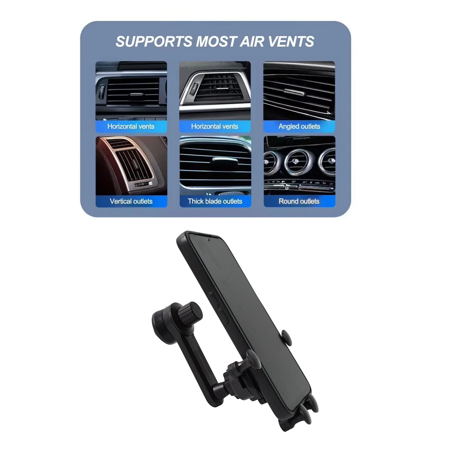 360 Degree Car Mobile phones in car holder (1 Pc) - Image 3