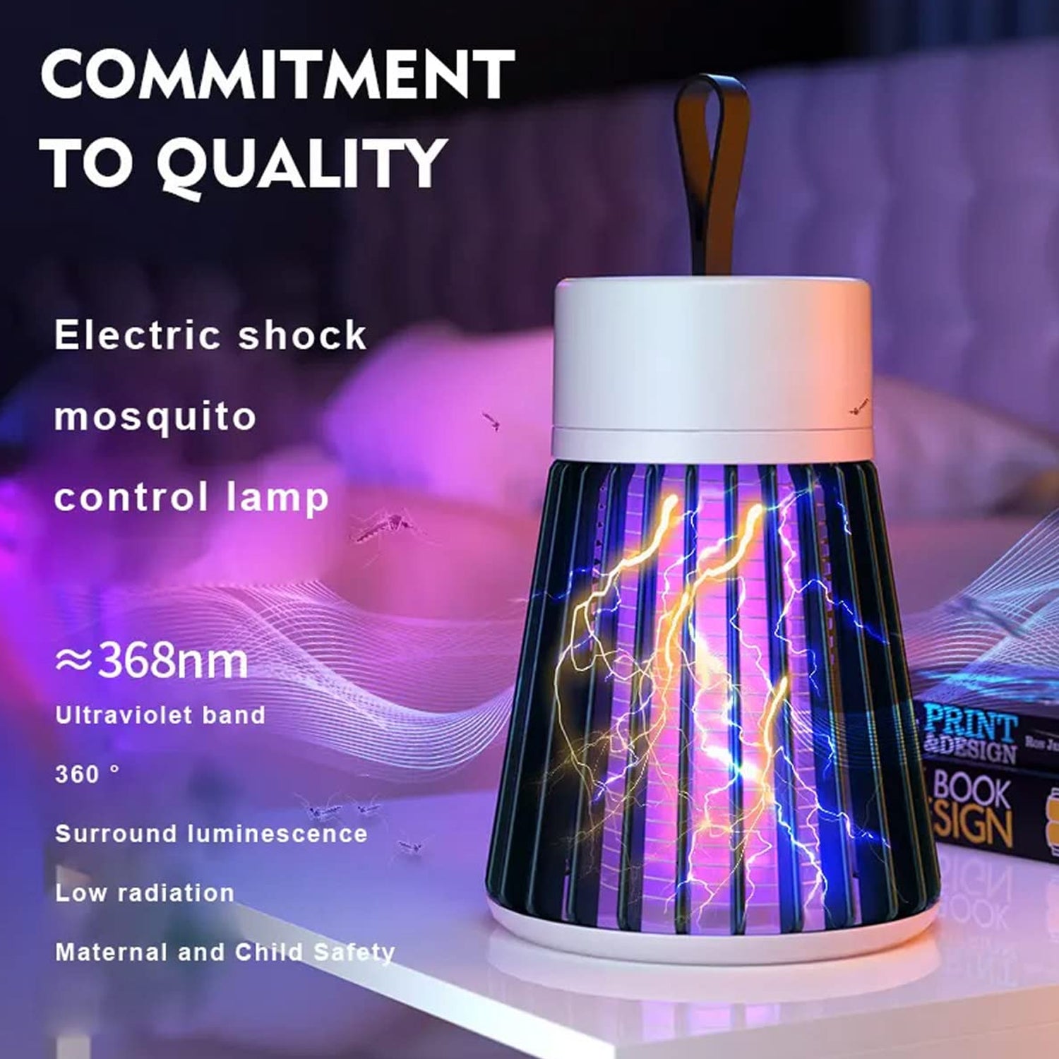 Mosquito Killer LED Lamp for Indoor & Outdoor (USB Powered) - Image 6