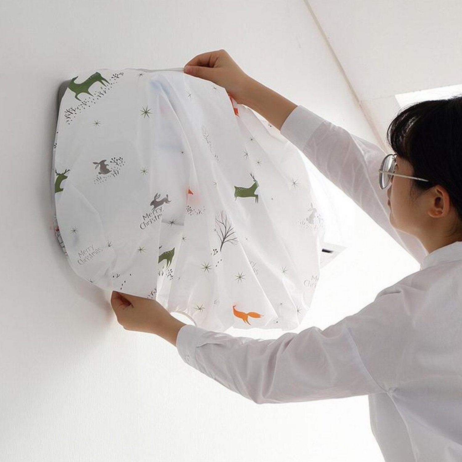 Air Conditioning Dust Cover Waterproof Folding Ac Cover - Image 5