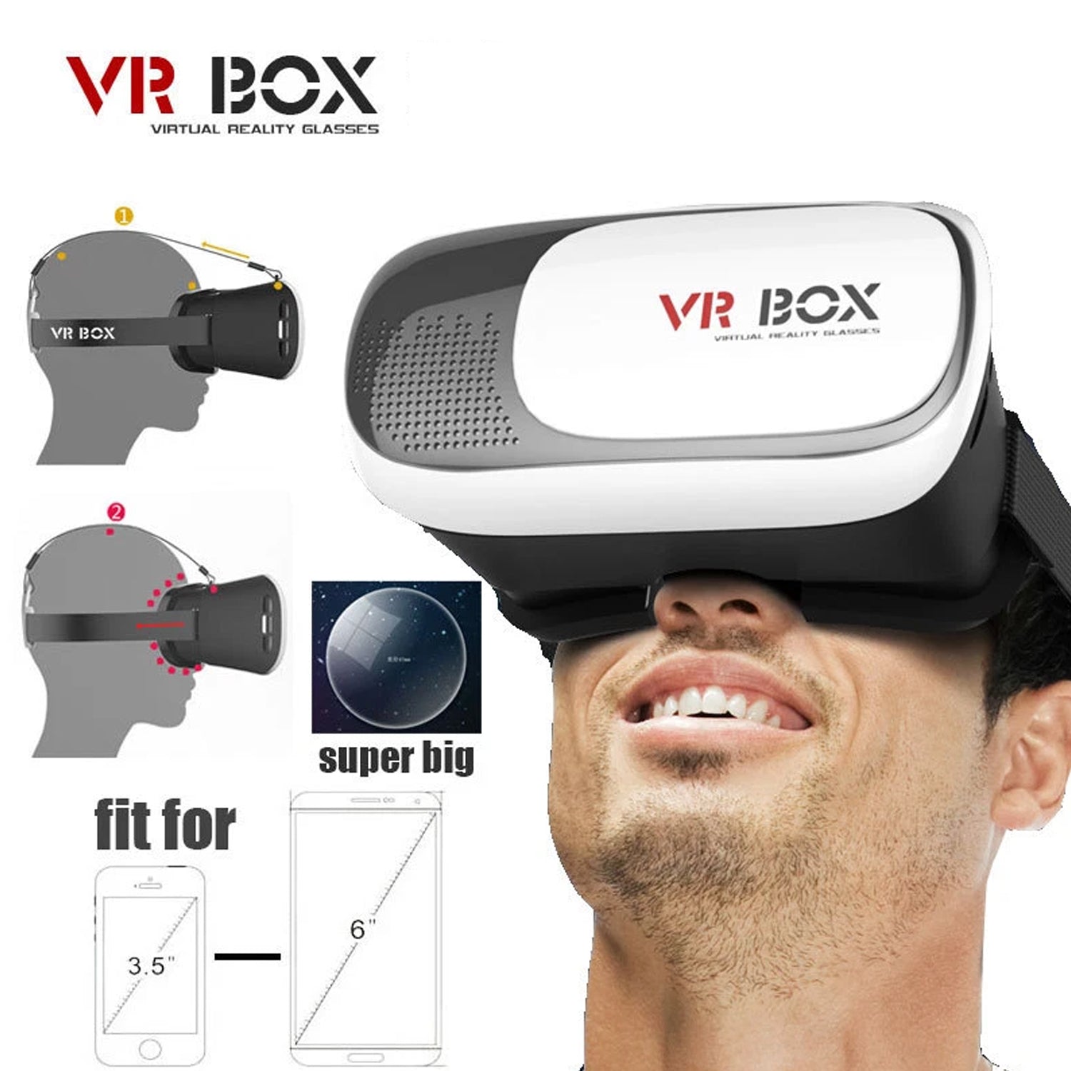 3D VR Box Virtual Reality Glasses - Image 5