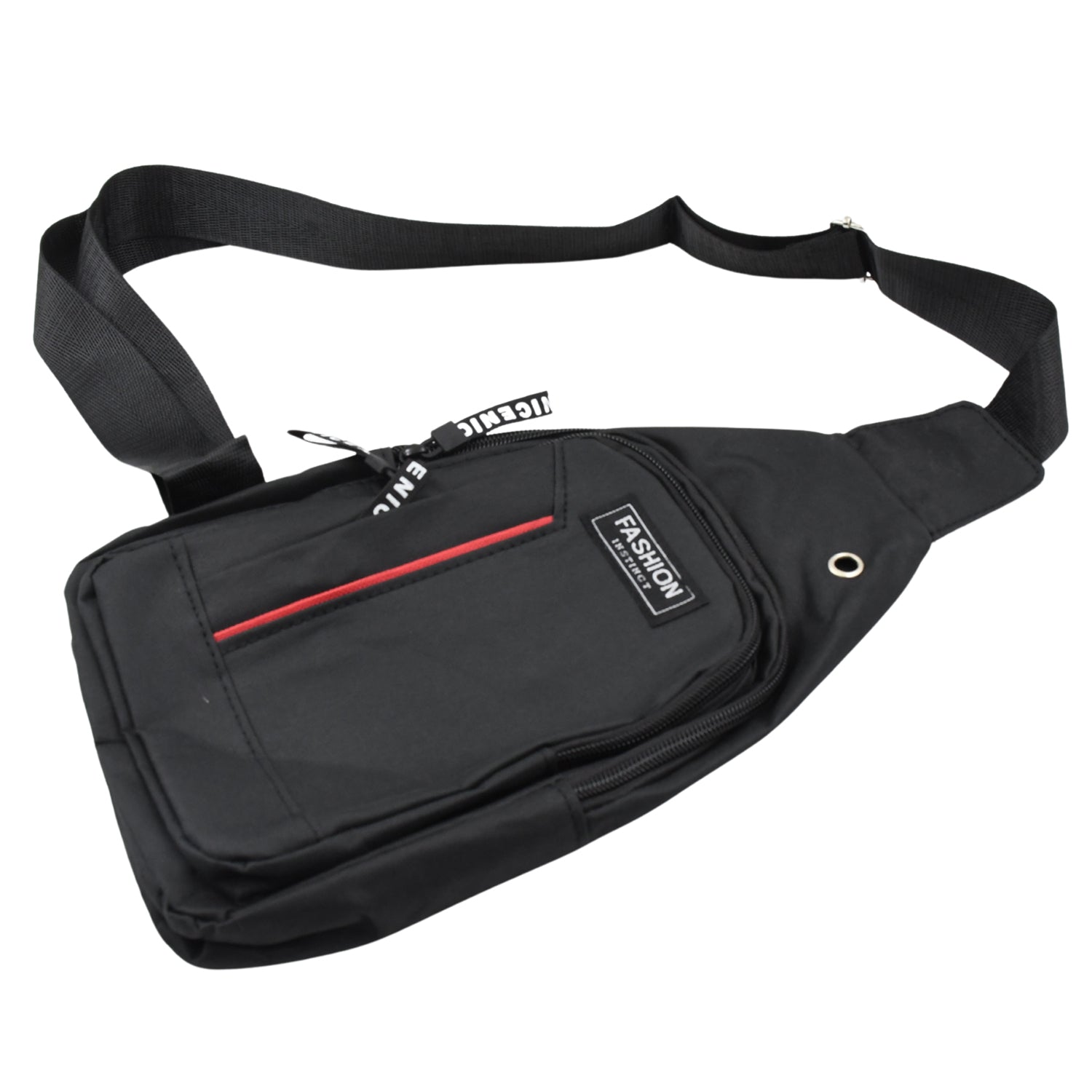 Waterproof Anti-Theft Crossbody Fanny Pack – (1 Pc, Black & Grey) - Image 5