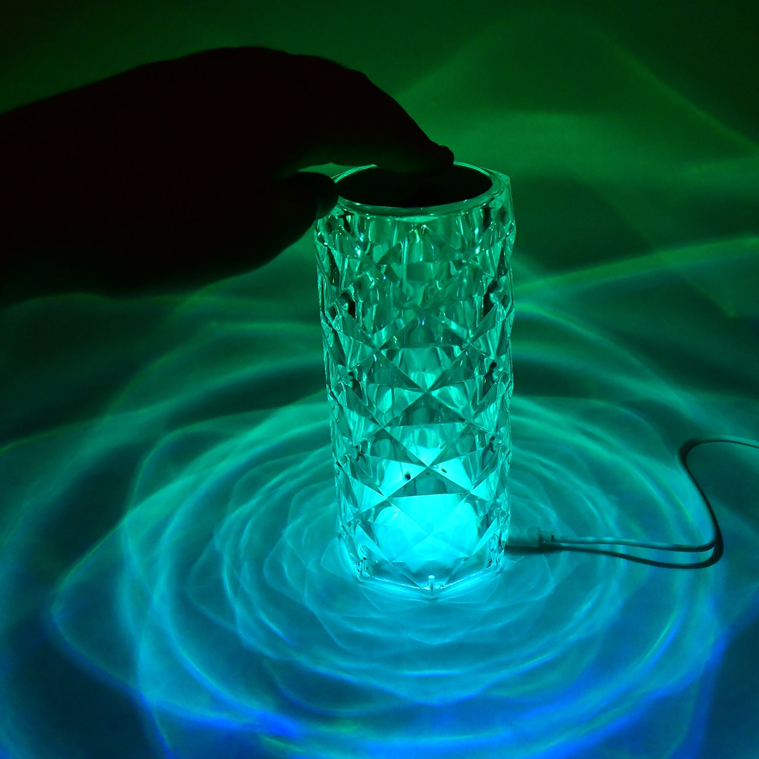 Crystal LED Touch Table Lamp with Remote Control - Image 6