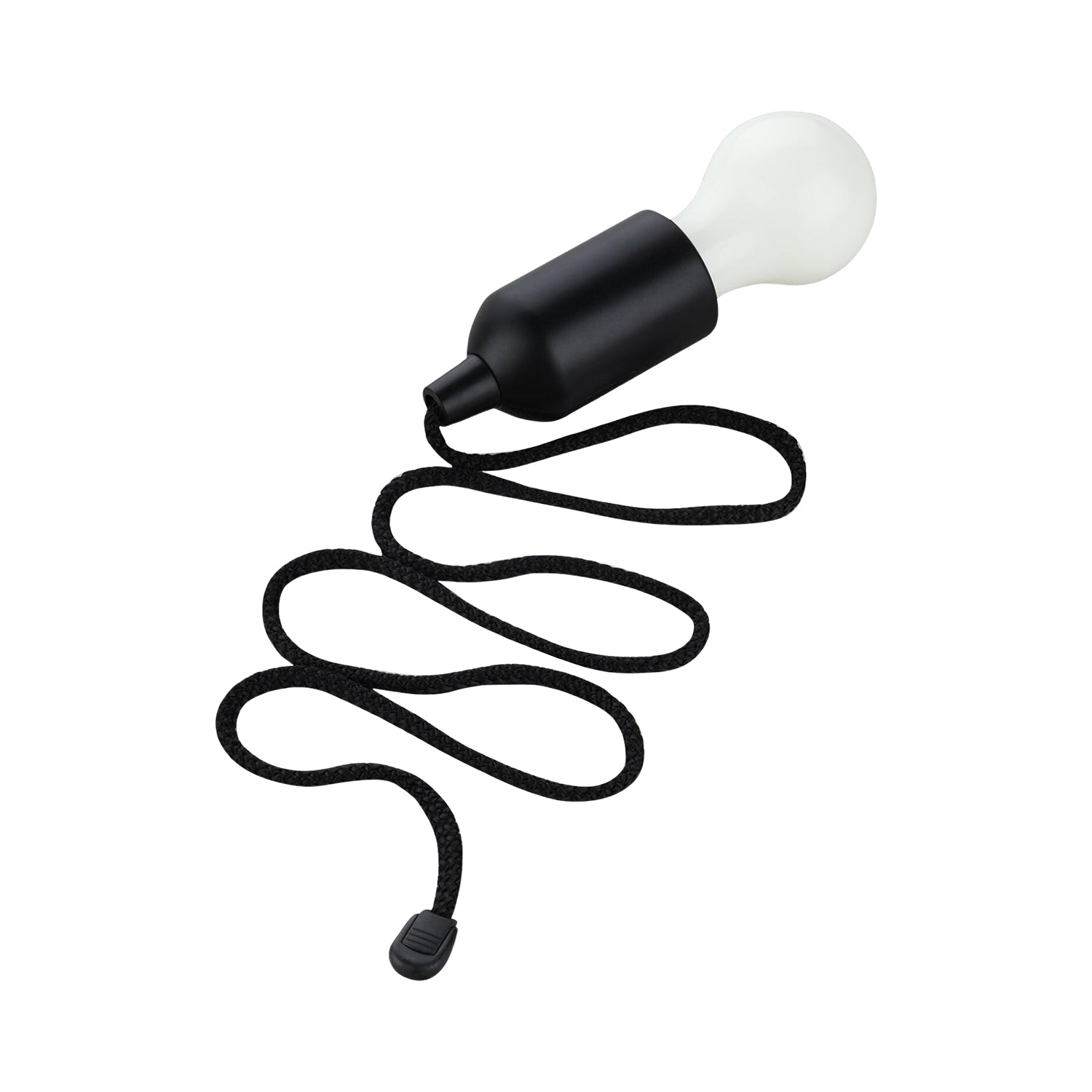 LED Pull Cord Light – Hanging Black LED Bulb (1 Pc) - Image 4