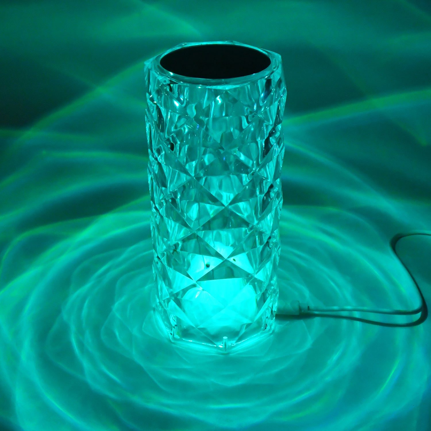 Crystal LED Touch Table Lamp with Remote Control - Image 7
