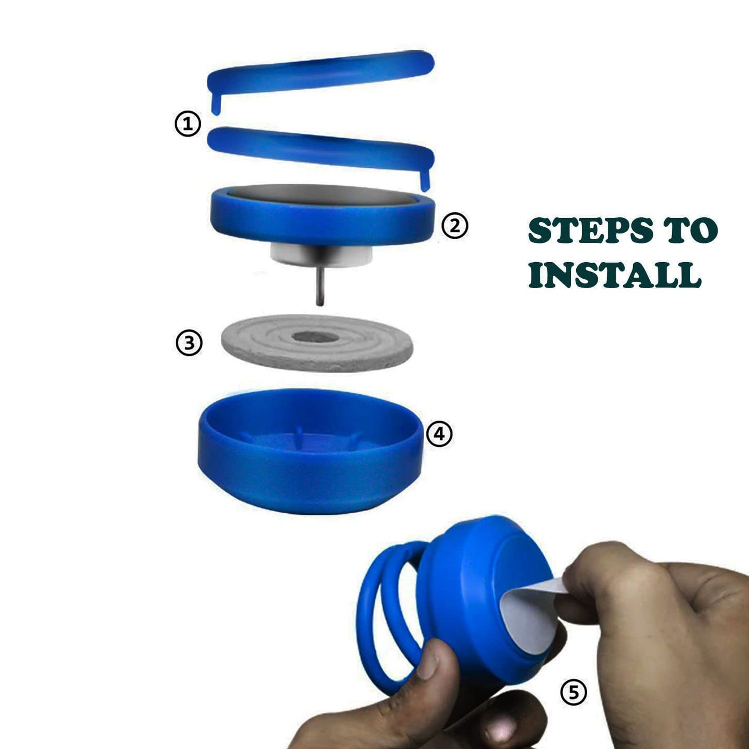 Solar Car Aroma Diffuser 360° Rotating Design, Air Freshener for Car, Home, Office - Image 8