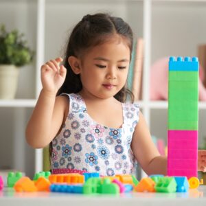 Multicolor Kids' Block Set for Fun & Learning (60 Pieces)