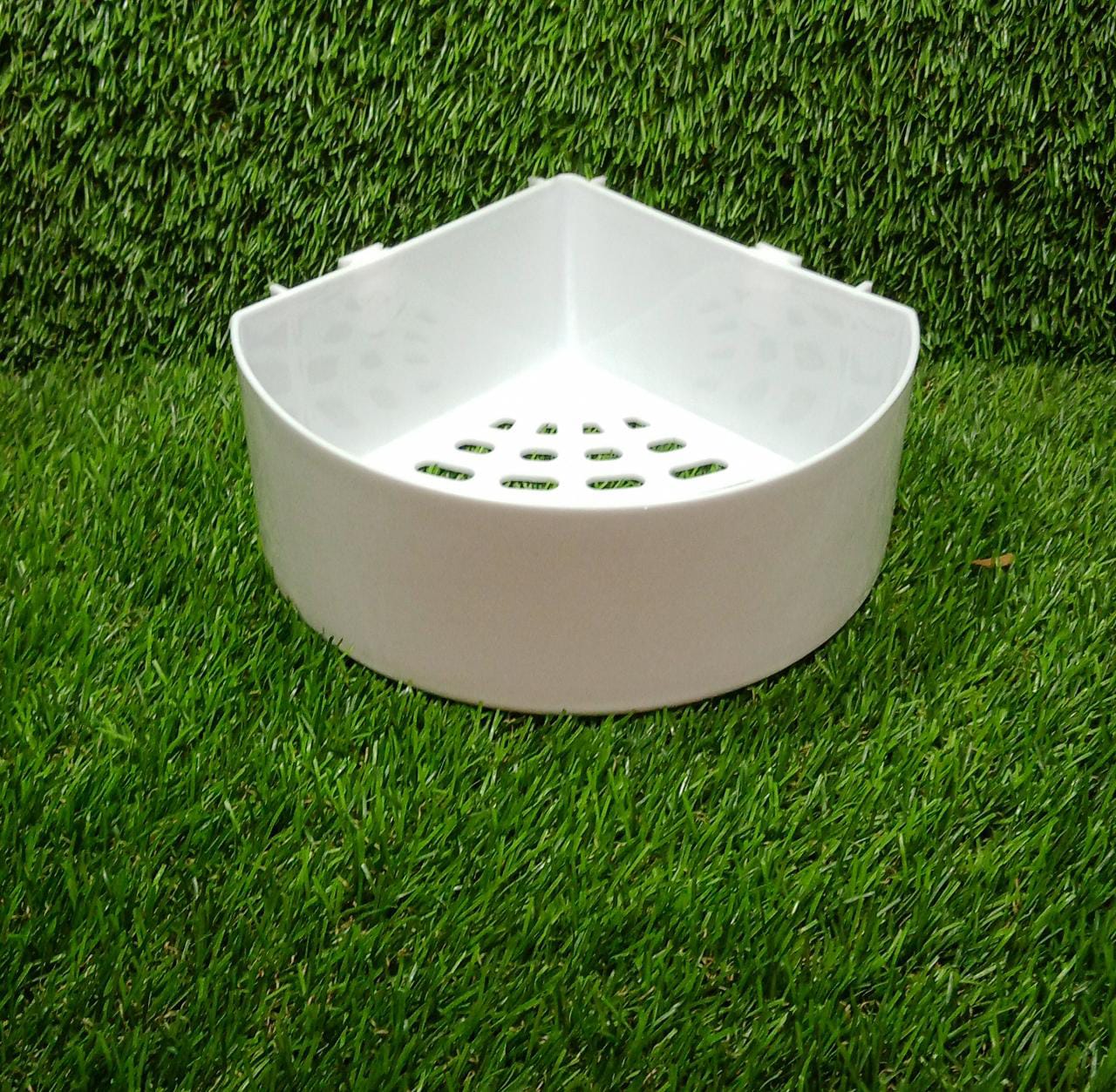 Corner Shelf Bathroom Kitchen Rack Self Adhesive Shower Caddy Plastic Triangle Wall Mount Storage Basket - Image 12