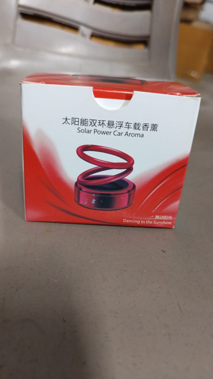 Solar Car Aroma Diffuser 360° Rotating Design, Air Freshener for Car, Home, Office - Image 11