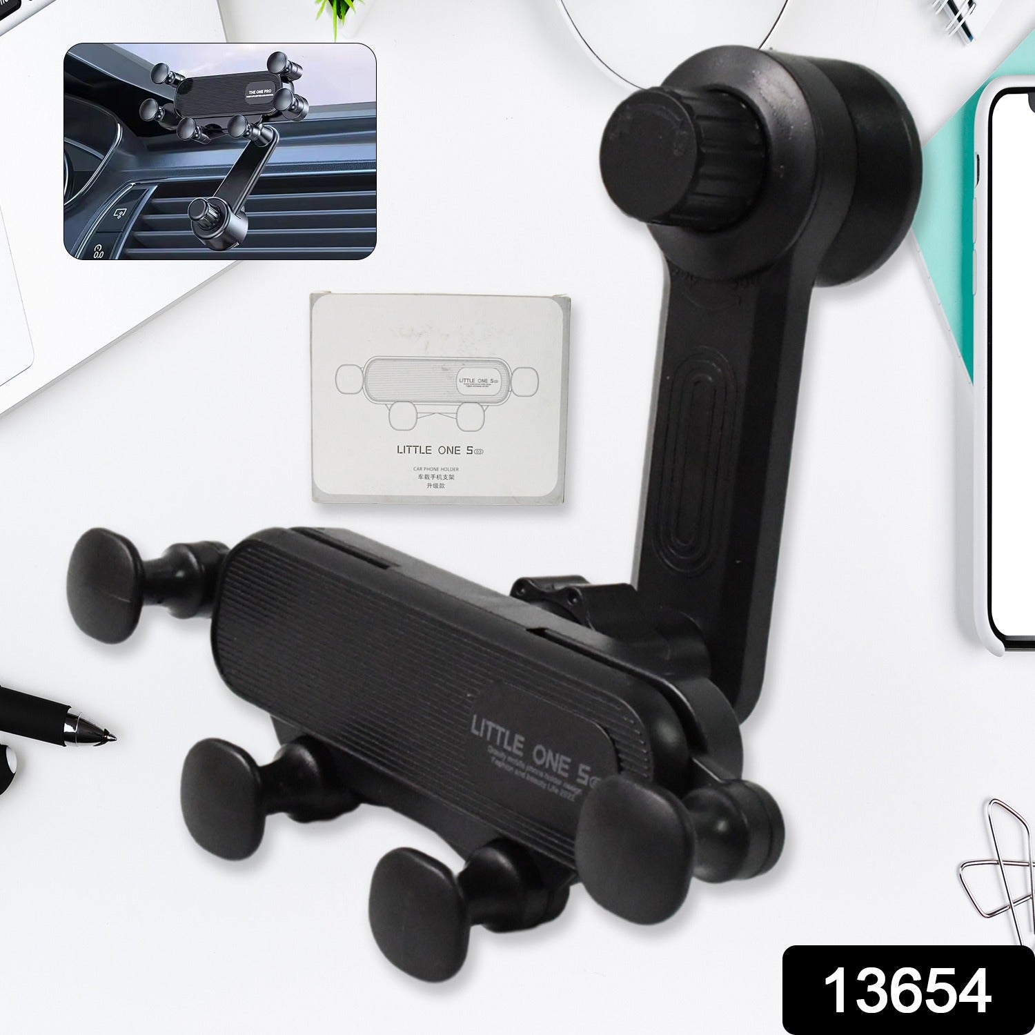 360 Degree Car Mobile phones in car holder (1 Pc) - Image 2