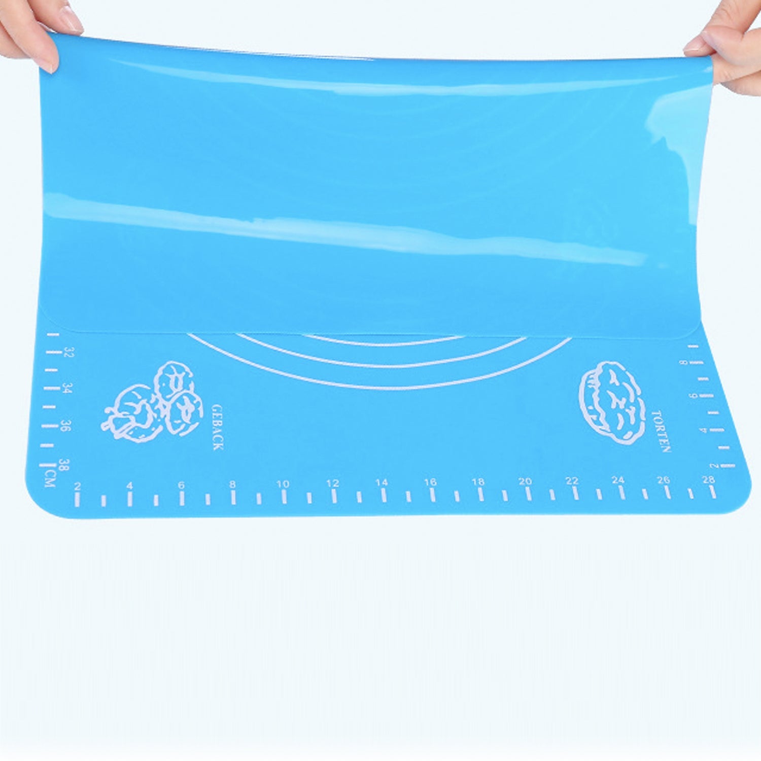 Mat, Rolling Mat Silicone Baking Mat Fondant Mat Sheet Chapati - Image 7