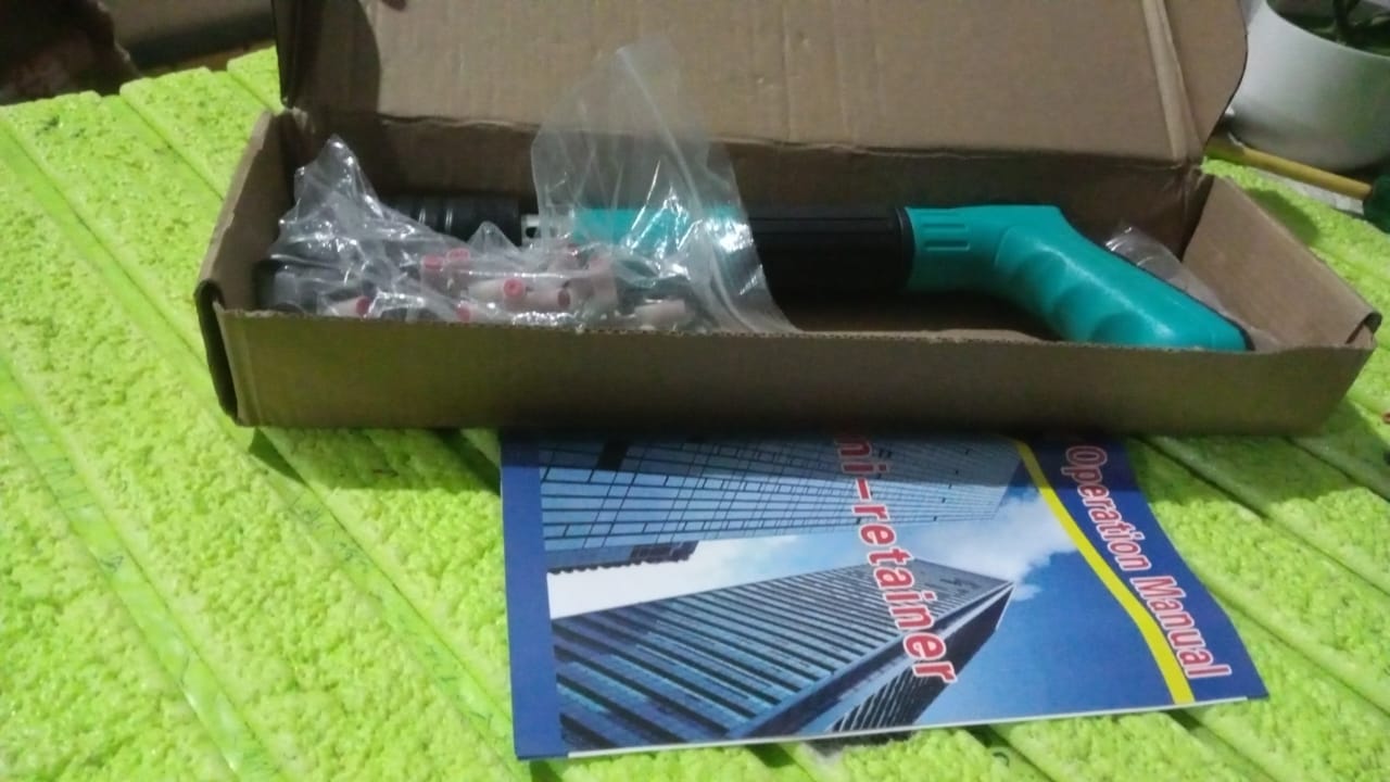 Manual Steel Nails Gun, Nail Wall Fastening Tool with 10 Nails (1 Set) - Image 7