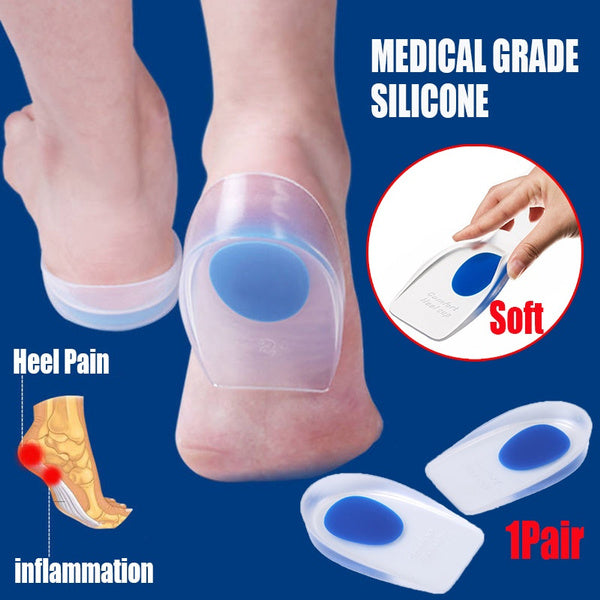 Gel Heel cups Silicon Heel Pad for Heel Ankle Pain - Image 5
