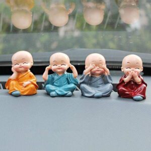 Baby Buddha 4Pc and show piece used for house, office and official decorations etc.