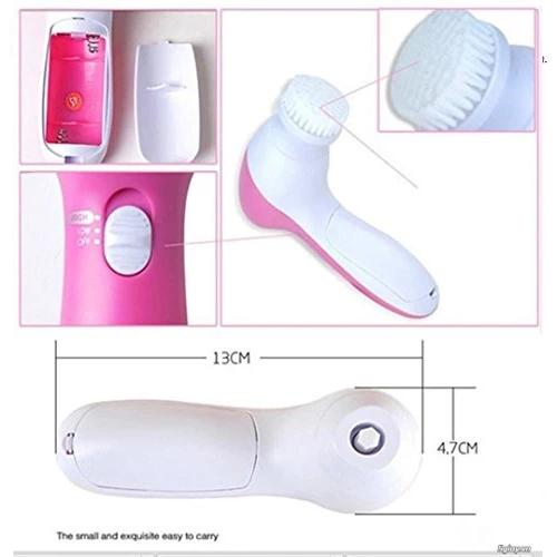 5-in-1 Smoothing Body & Facial Massager (Pink) - Image 5