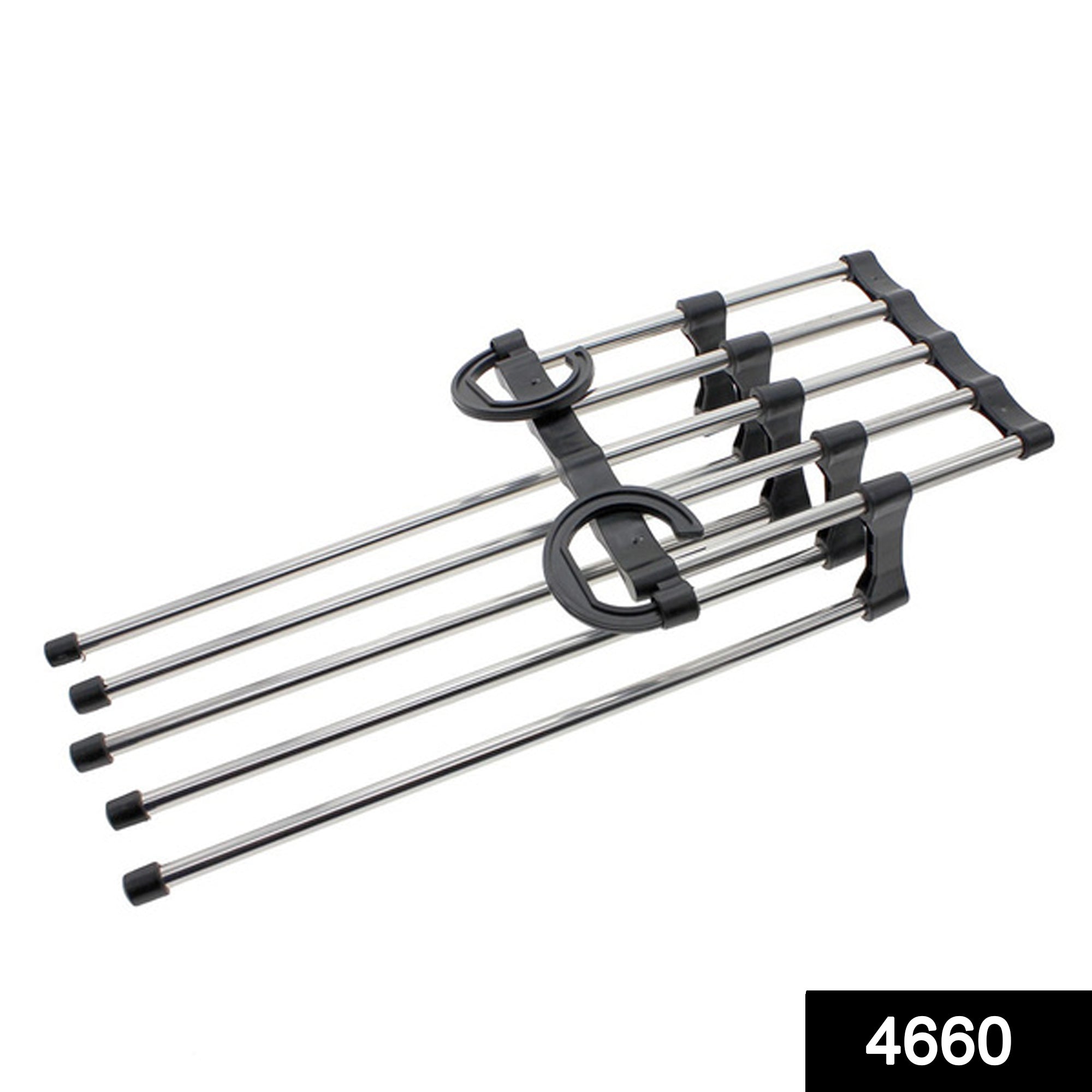 Adjustable Trouser Pants Hanger Organizer - Image 2