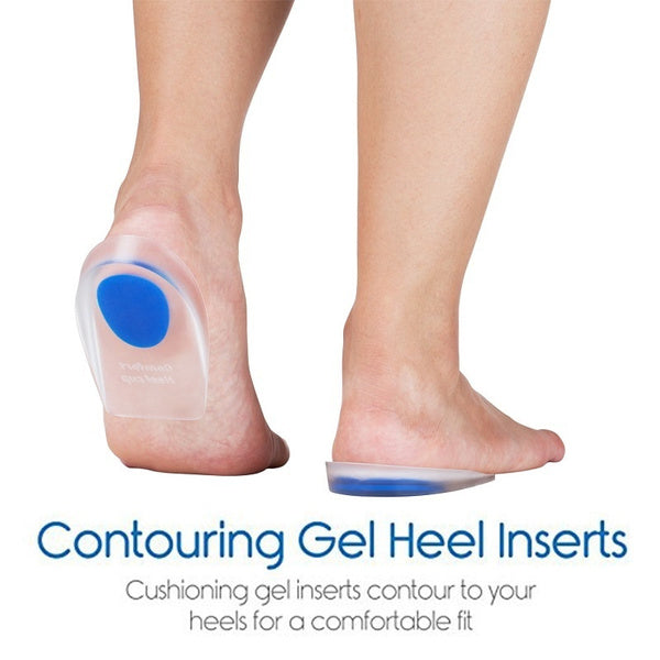Gel Heel cups Silicon Heel Pad for Heel Ankle Pain - Image 7