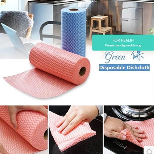 Non Wooven Fabric Disposable Handy Wipe Cleaning Cloth Roll, Tissue Roll (1Pc) - Image 8