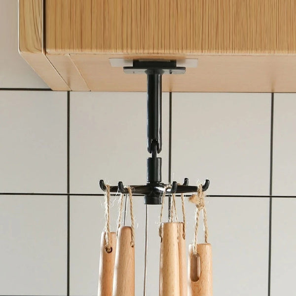 360° rotatable hooks for hanging (Pack of 2) (Brown Box) - Image 5