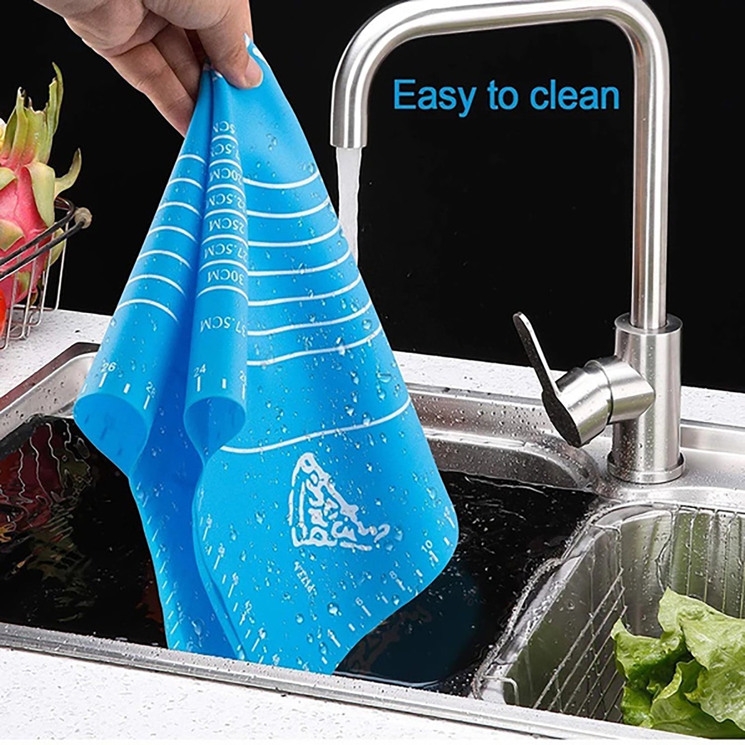 Mat, Rolling Mat Silicone Baking Mat Fondant Mat Sheet Chapati - Image 4