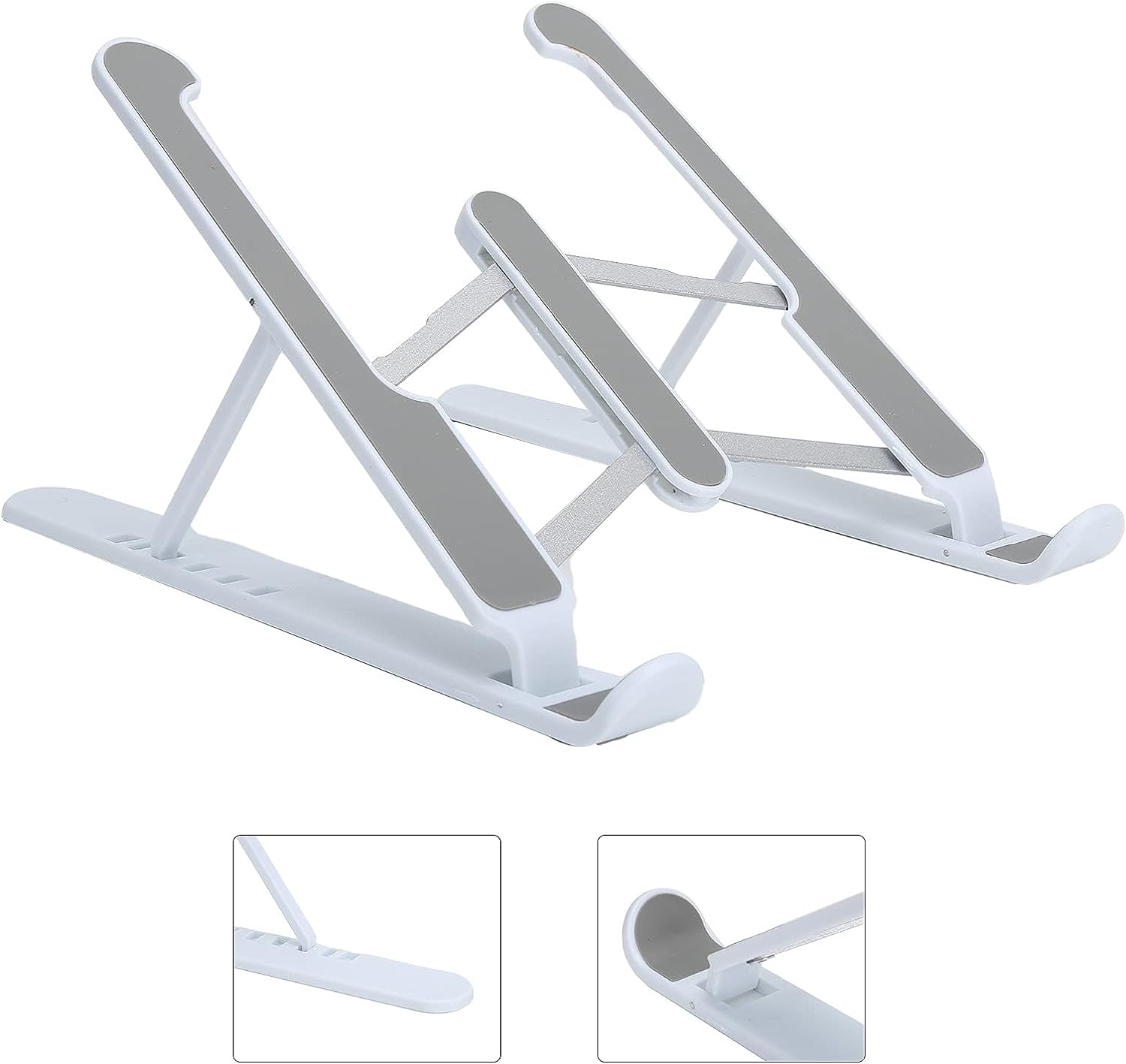 ADJUSTABLE TABLET STAND HOLDER WITH BUILT-IN FOLDABLE LEGS AND HIGH QUALITY FIBRE - Image 2