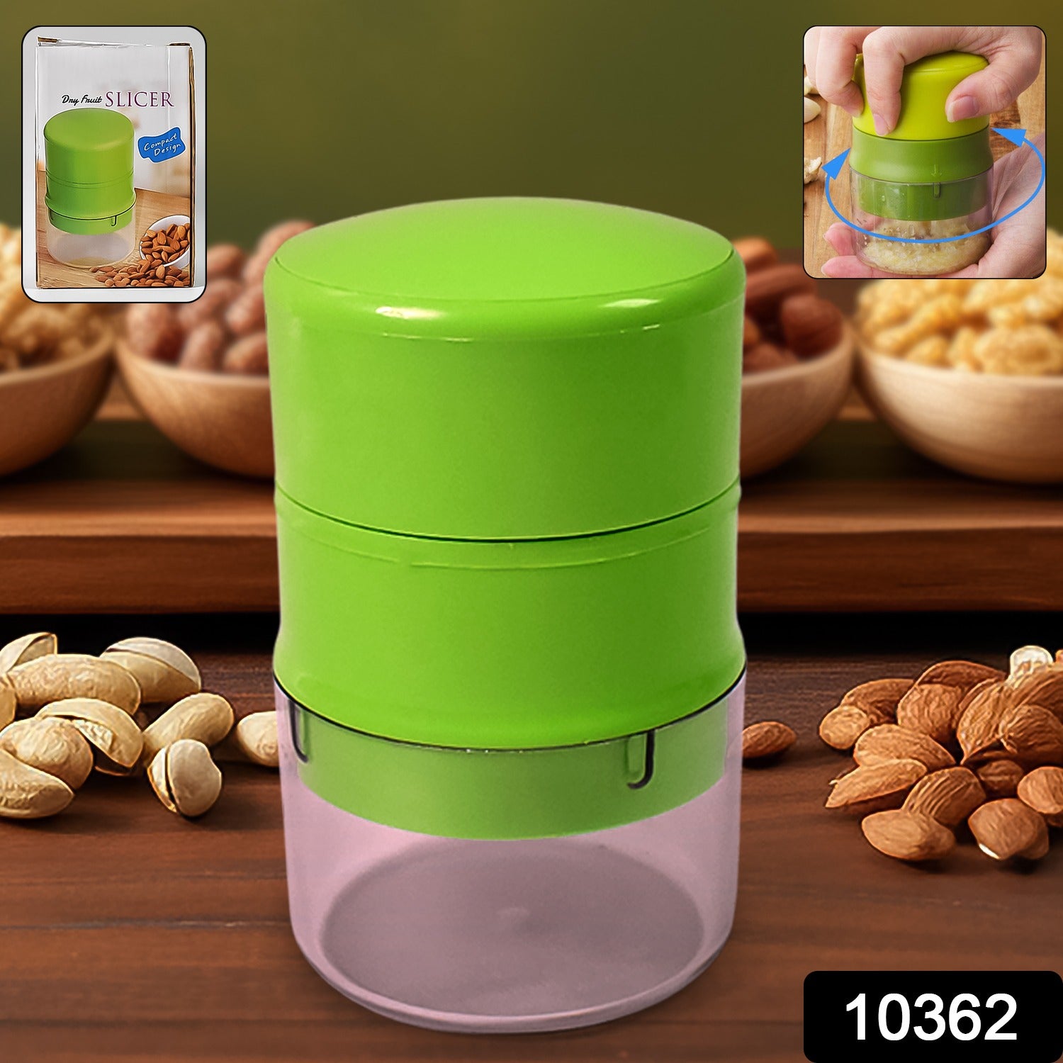 Dry Fruit Cutter and Slicer, Vegetable & Fruit Slice (1 Pc) - Image 2