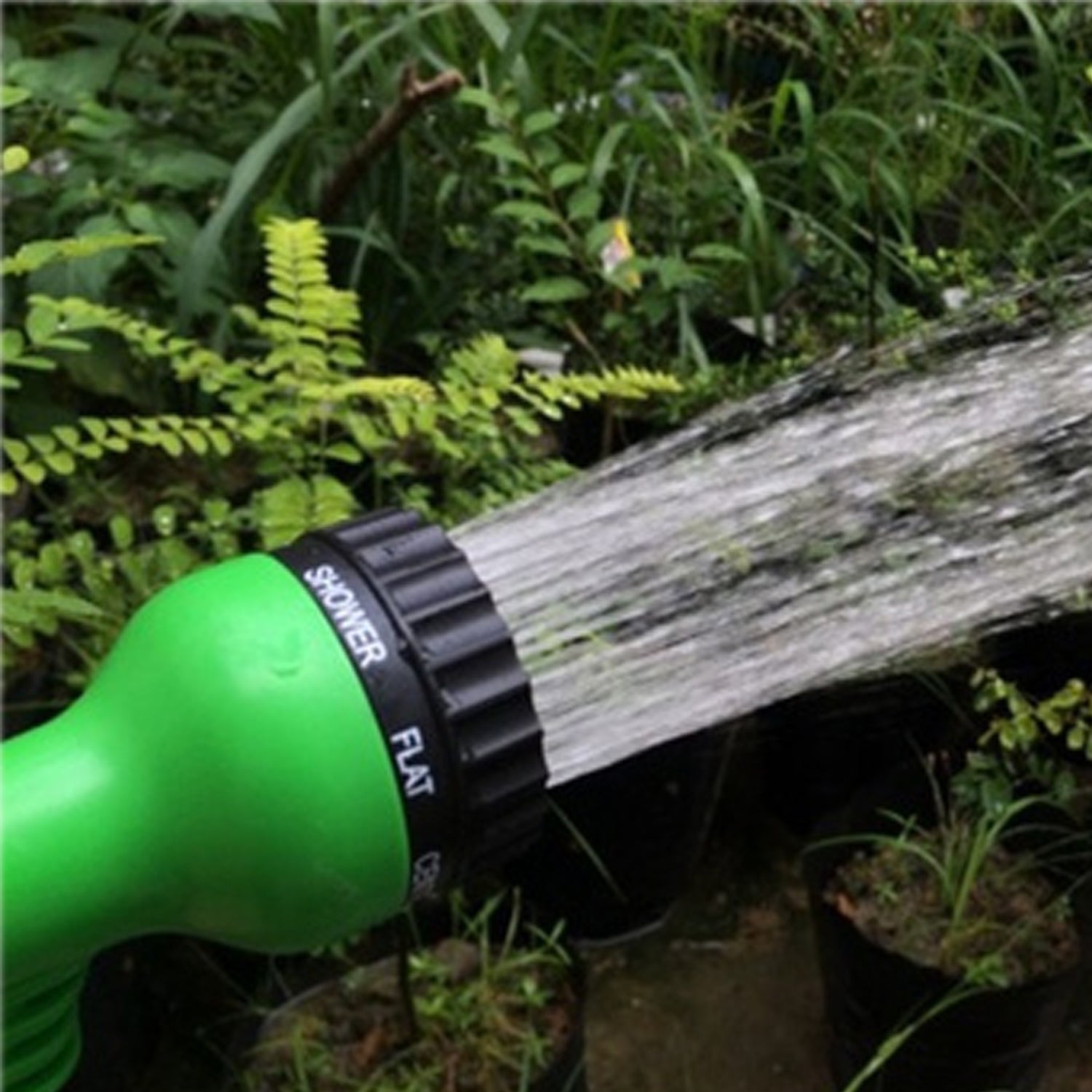 Plastic Garden Hose Nozzle Water Spray Gun Connector Tap Adapter Set - Image 8