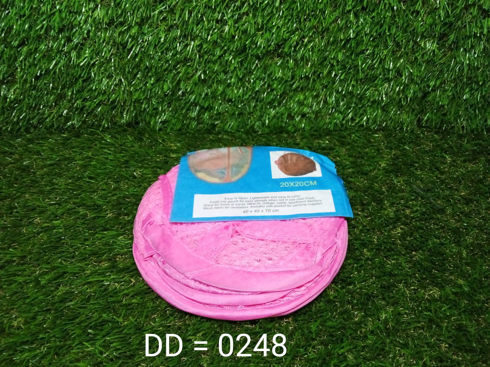 Laundry Hamper Mesh Fabric For Ventilation Foldable Storage Up Clothes Basket - Image 7