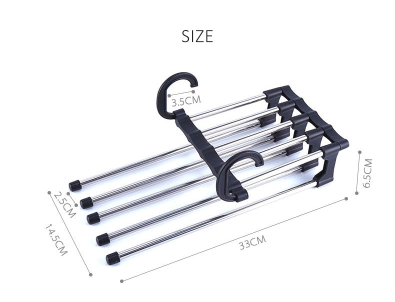 Adjustable Trouser Pants Hanger Organizer - Image 7