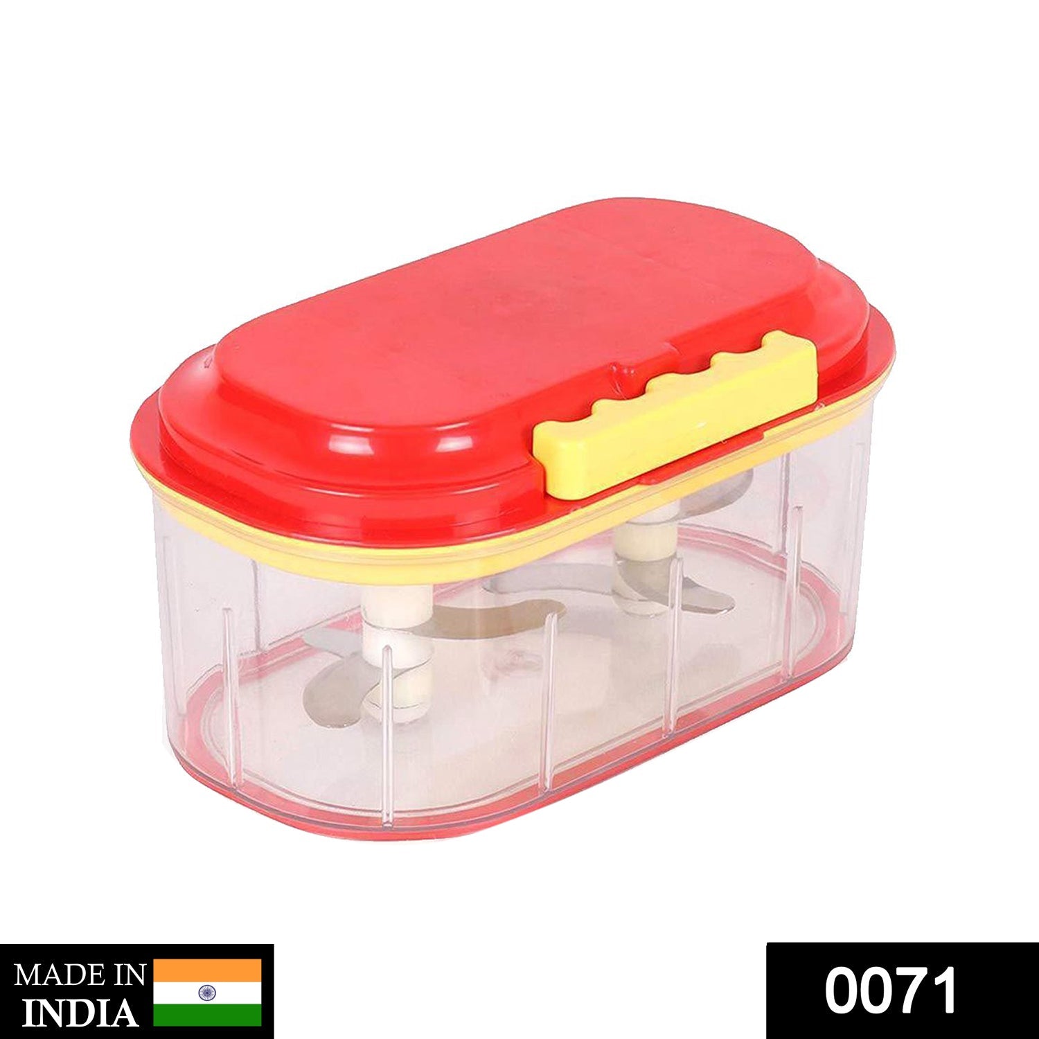Plastic Vegetable Chopper (1000 ml) - Image 2