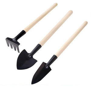 Kid's Garden Tools Set of 3 Pieces (Trowel, Shovel, Rake) - Image 4