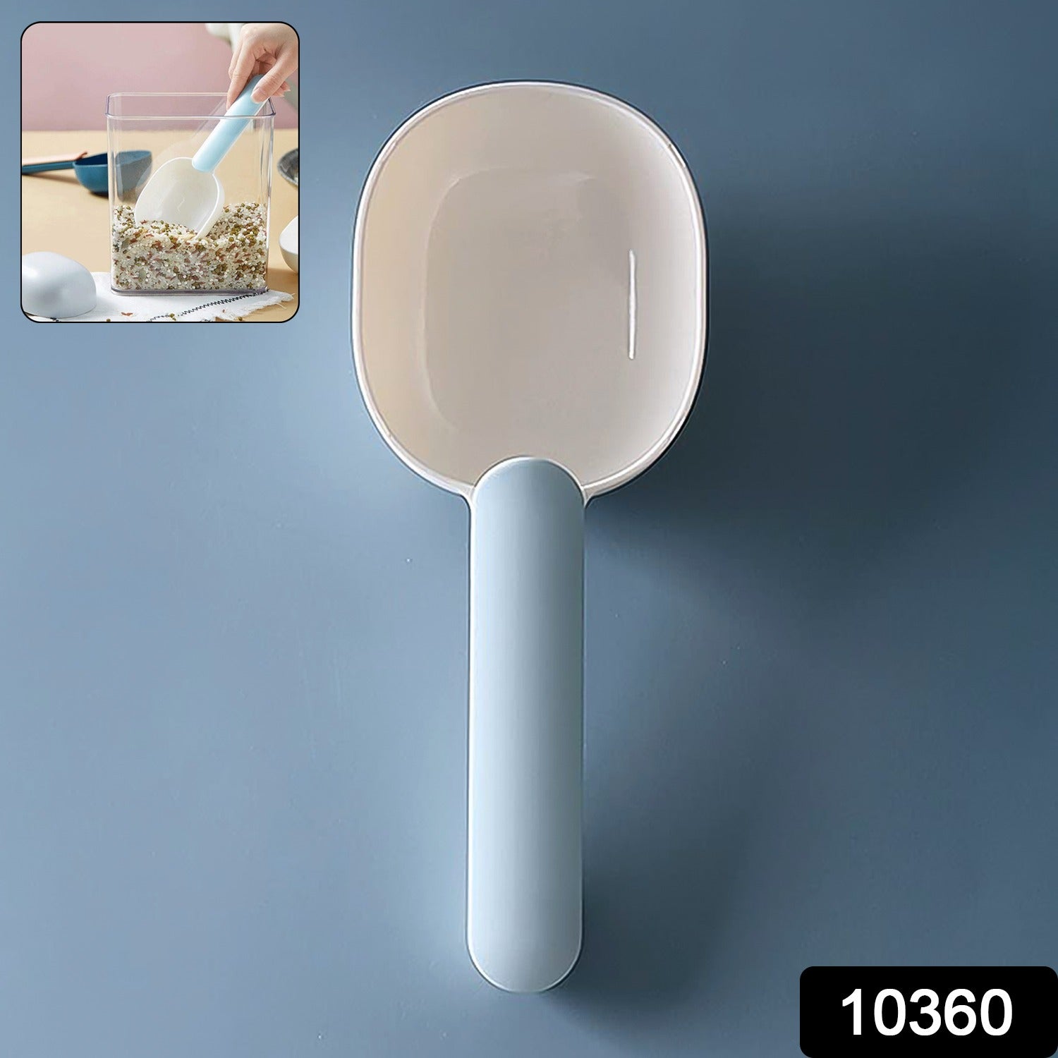 Large Plastic Measuring Spoons Flour Scoops for Home Kitchen (1 Pc) - Image 2