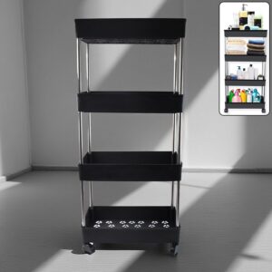 Movable Storage Rack Trolley