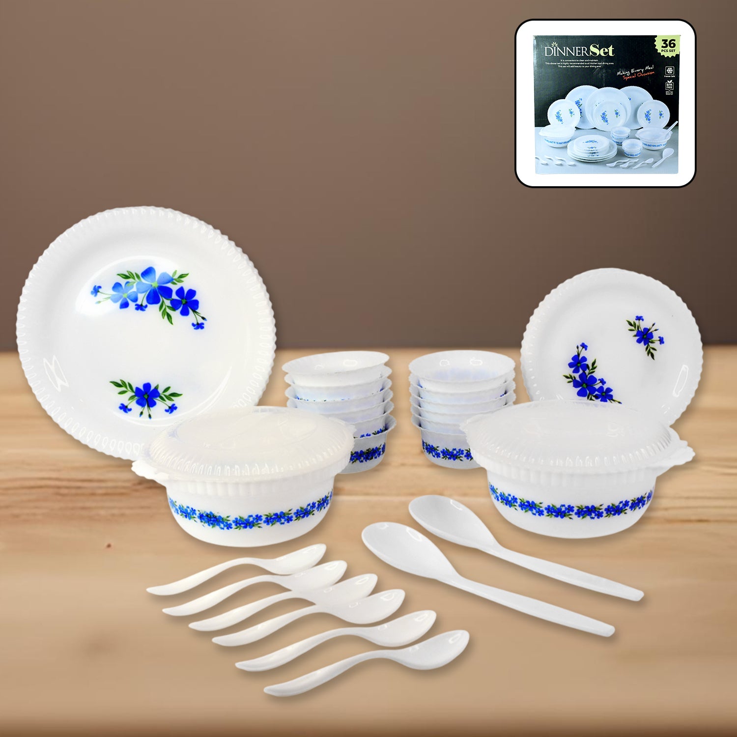 Premium Dinner Set (36 Pc) - Image 3