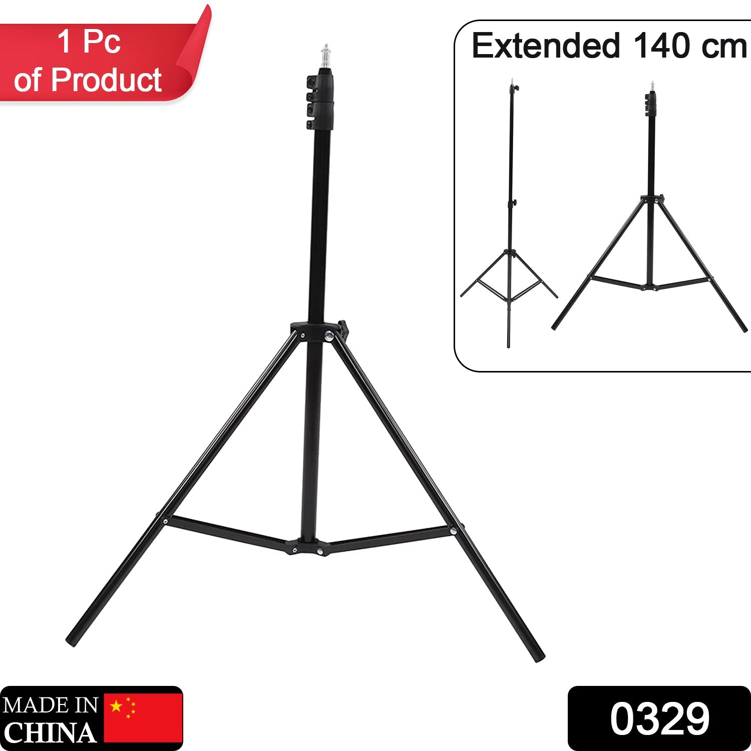 Professional Tripod with Multipurpose Head for Low Level Shooting, Panning for All DSLR Camera - Image 2