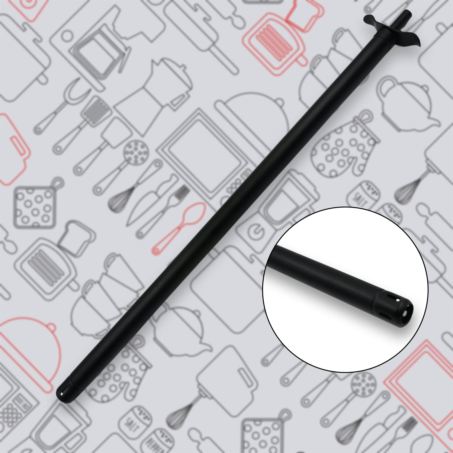 Big Stainless Steel Gas Lighter, Long Spark Unbreakable Lighter for Kitchen Stove (46 cm) - Image 3