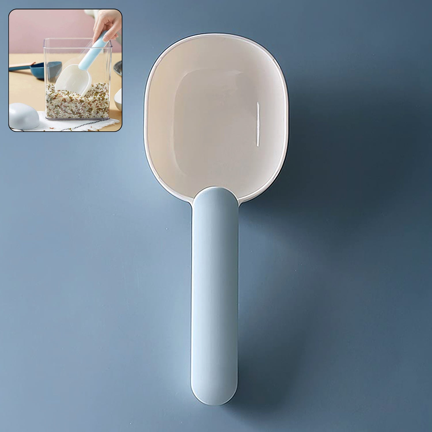 Large Plastic Measuring Spoons Flour Scoops for Home Kitchen (1 Pc) - Image 6