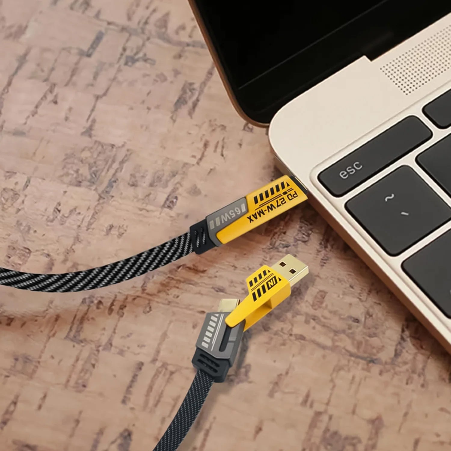 4 in 1 Fast Charging Cable With Multiport USB-C to Type C - Image 4