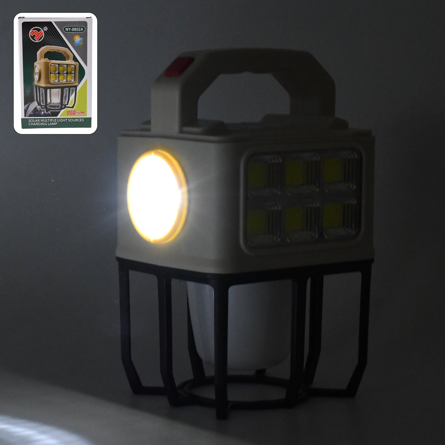 Solar Portable Camping Lantern 3 Light Modes Camping Lantern - Image 3