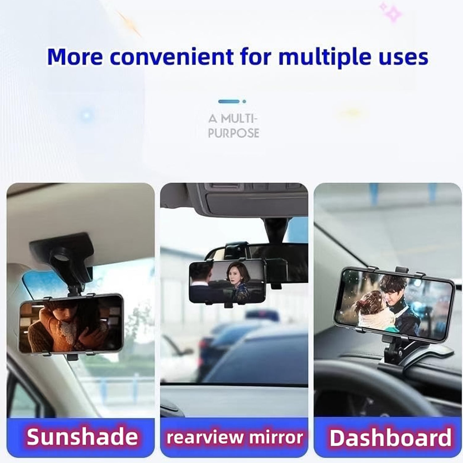 Universal Car Dashboard & Desk Mobile Phone Holder - Image 6