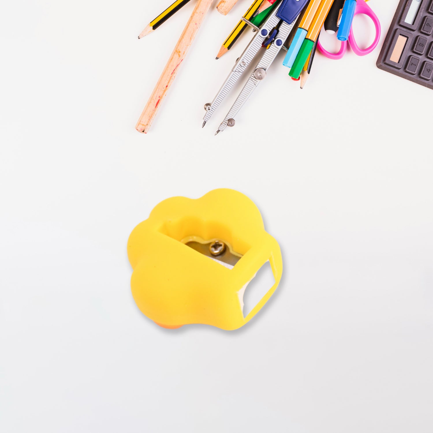 2 in 1 Pencil Sharpener & Eraser for Kids, Fancy Sharpeners - Image 3