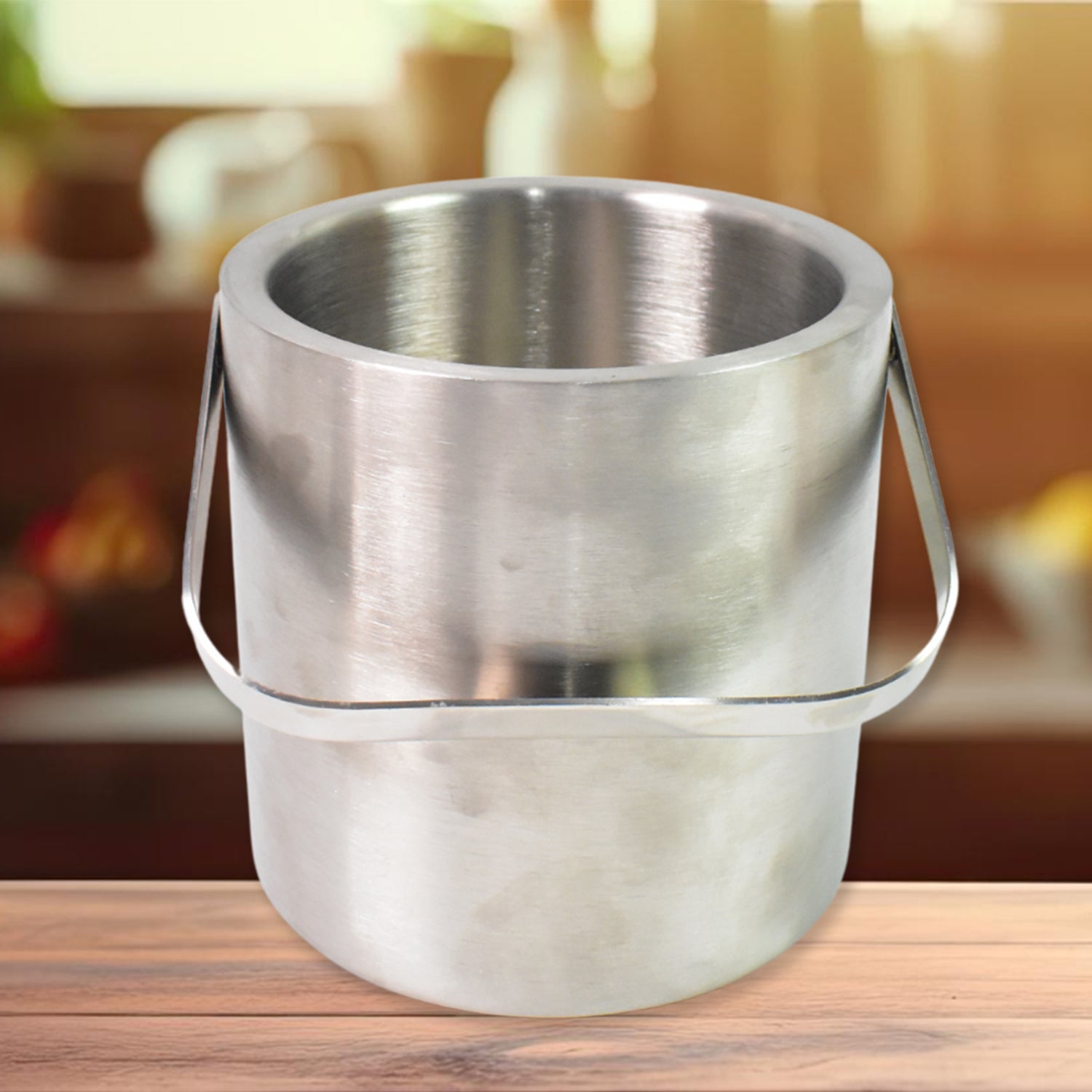 Stainless Steel Ice Buckets with Lid (1.3 Liters Approx) - Image 4