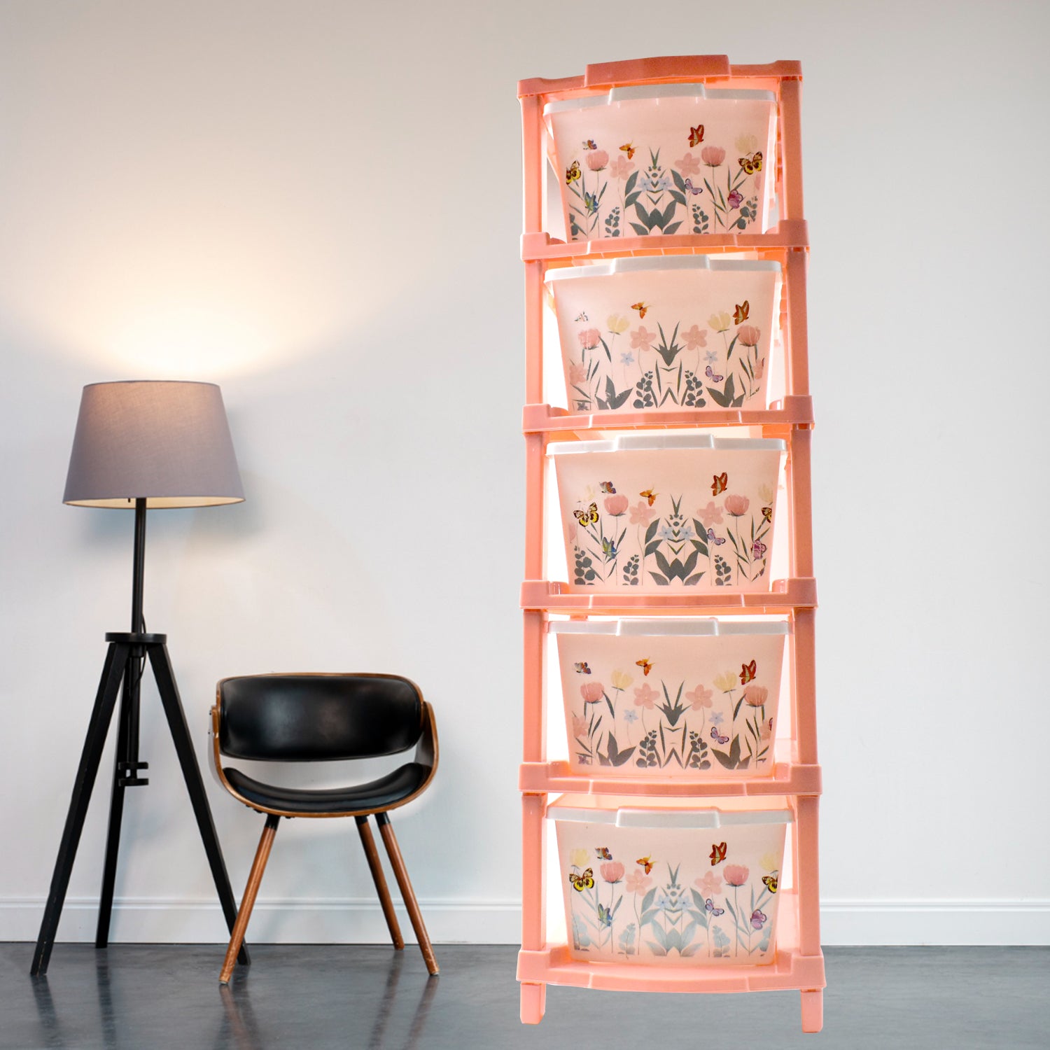 Plastic Smart Wonder Drawer Home Storage & Organization (5 Layer / 1 Pc) - Image 6