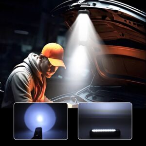 3 Modes Outdoor Indoor Hanging Solar Light Small 18LED & 1 Big LED