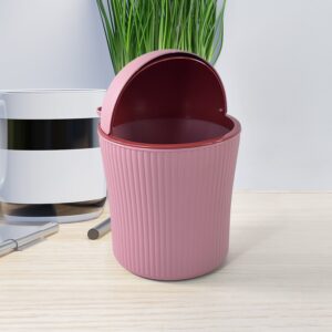 Apex Mini Tabletop Dustbin (1 Pc / 1200 ML / Mix Color)