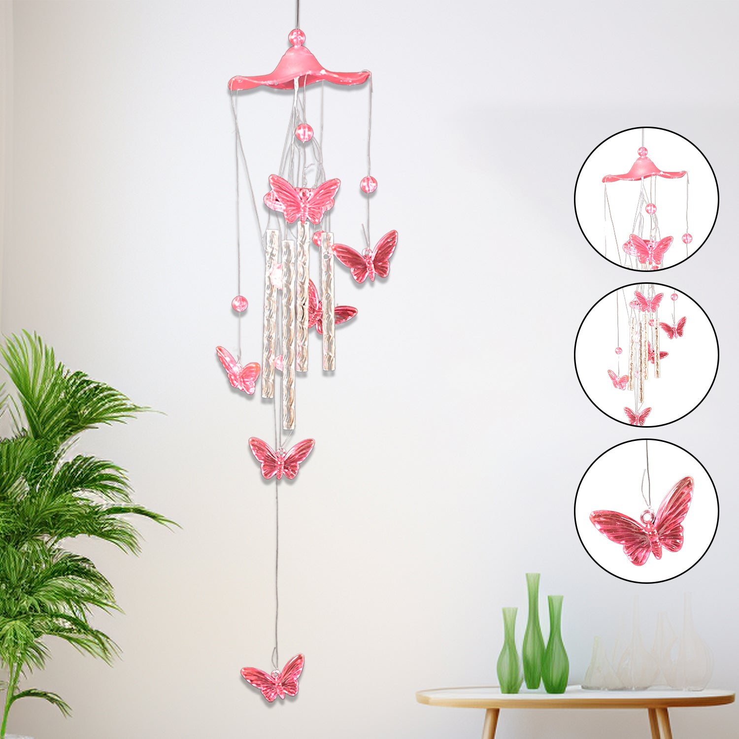 Butterfly Bell Wind Chimes Creative (1 Pc) - Image 4